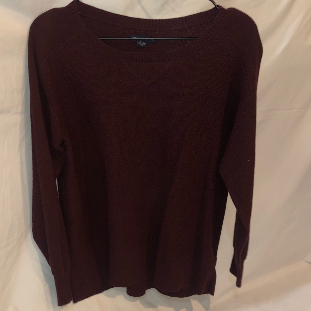 Maroon light Sweater